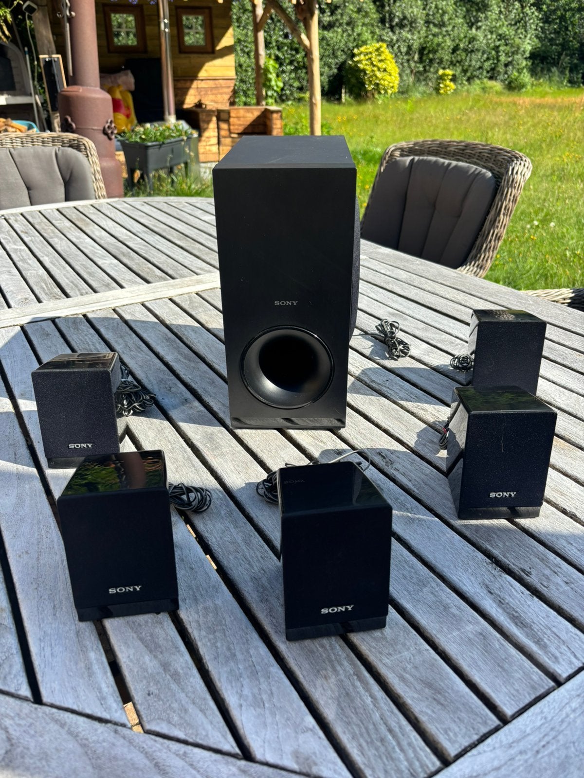 Sony soundsystem, Audio, Tv en Foto, Home Cinema-sets, Ophalen, Gebruikt, 70 watt of meer, 5.1-systeem