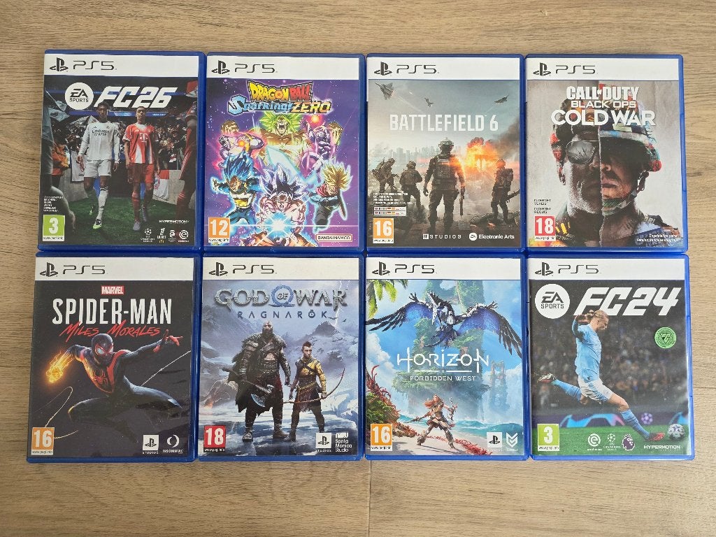 PS5-games: zie beschrijving voor prijs per stuk, Ophalen of Verzenden, Zo goed als nieuw