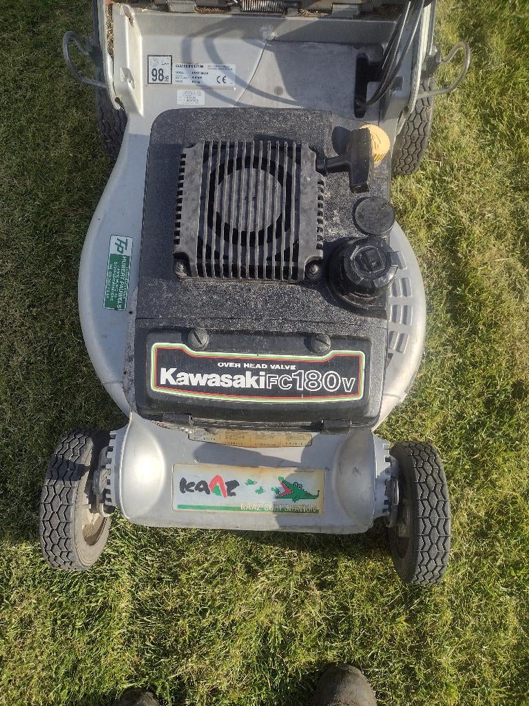 Professionele grasmaaier kaas., Tuin en Terras, Ophalen, Cirkelmaaier, Versnellingen, Zo goed als nieuw