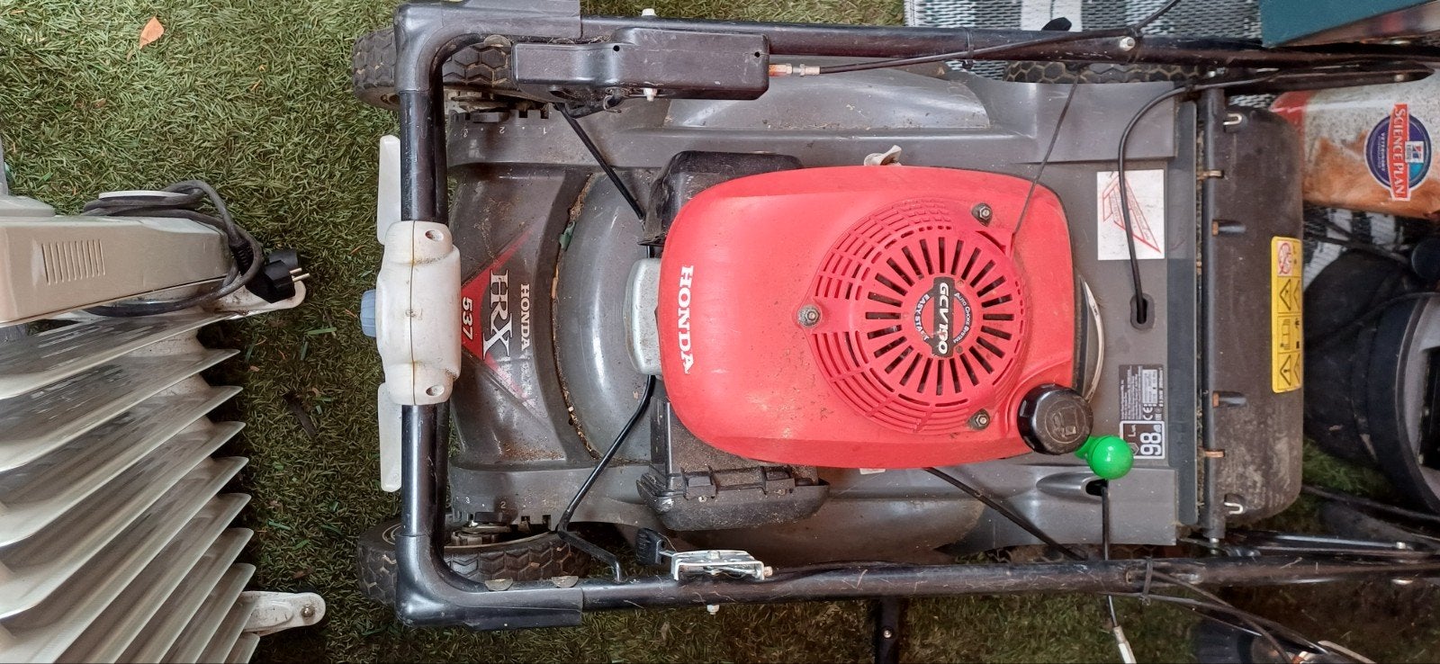 honda grasmachine hrx537, Ophalen