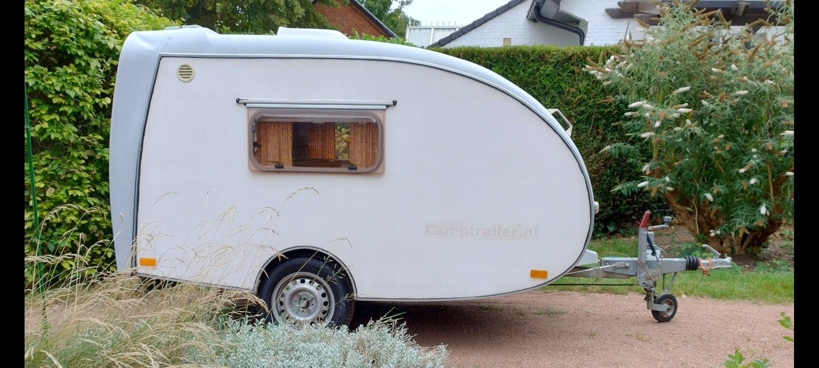 Camptrailer teardrop, Caravans en Kamperen, Caravans, Particulier, Koelkast, Ophalen