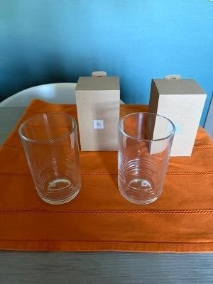 2 Nespresso Barista glazen 480 ml nieuw de 2 st voor 5 eu, Maison & Meubles, Cuisine | Vaisselle, Neuf, Pichet, Verre, Enlèvement