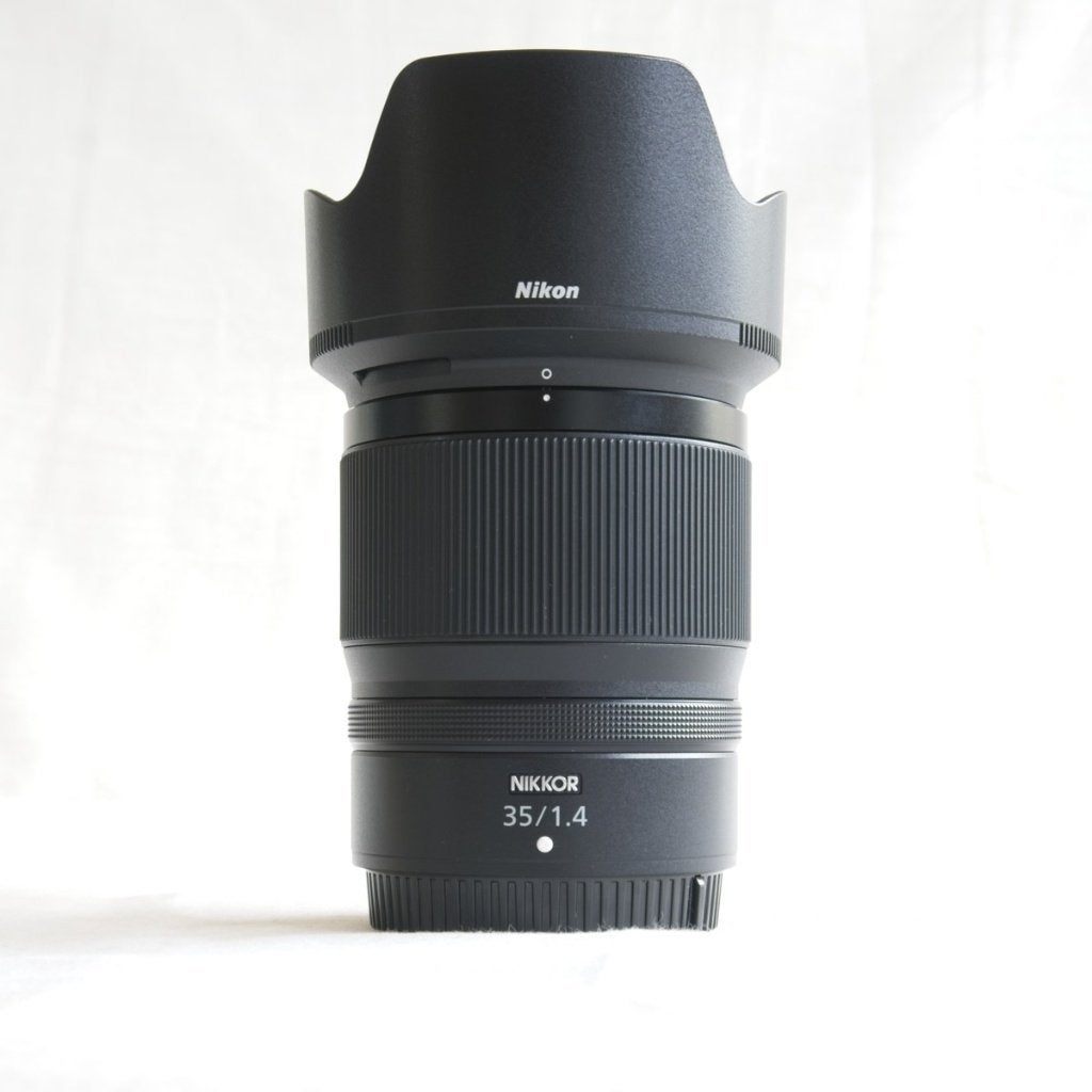 NIKKOR Z 35mm f/1.4, in doos, met garantie, 35 mm, Nikon Z-mount, Nikon, Zo goed als nieuw