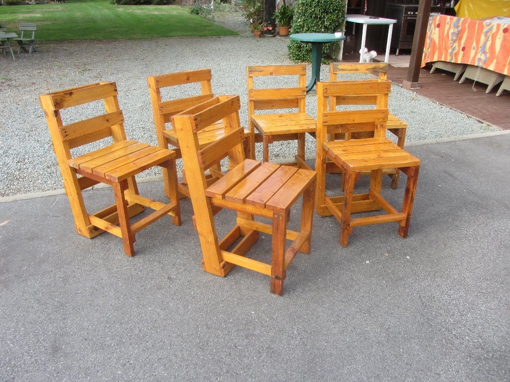 6 stoelen  gratis, Ophalen