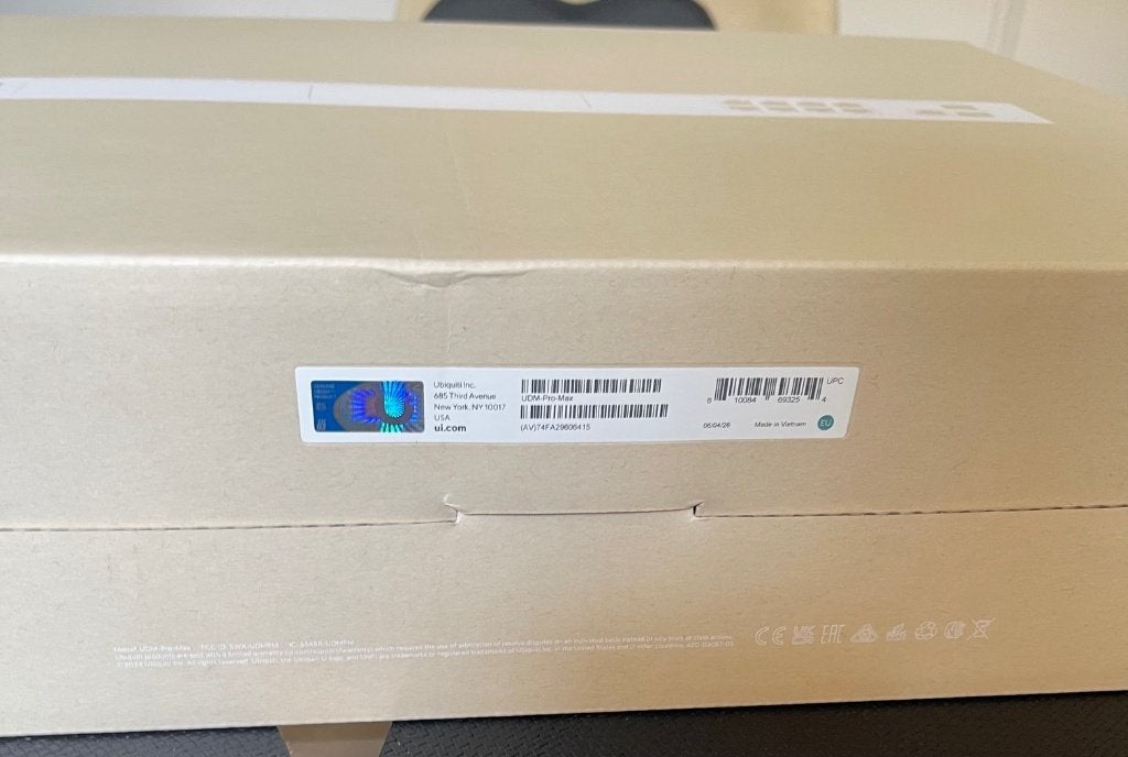 Ubiquiti UDM-PRO-MAX (NIEUW), Ophalen of Verzenden, Nieuw