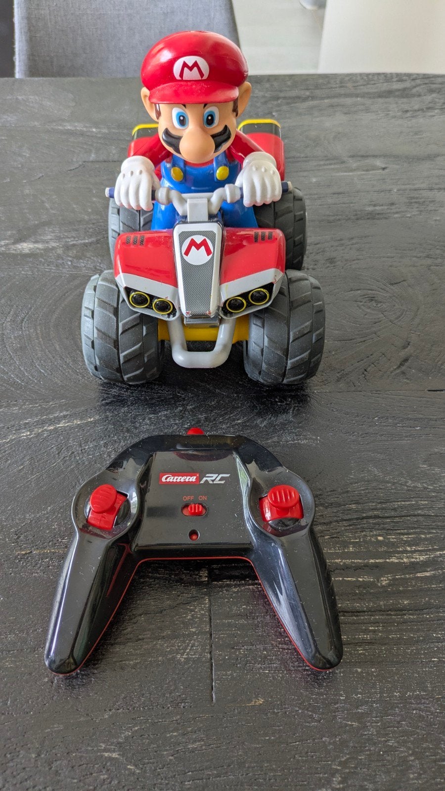 Mario RC, Enlèvement