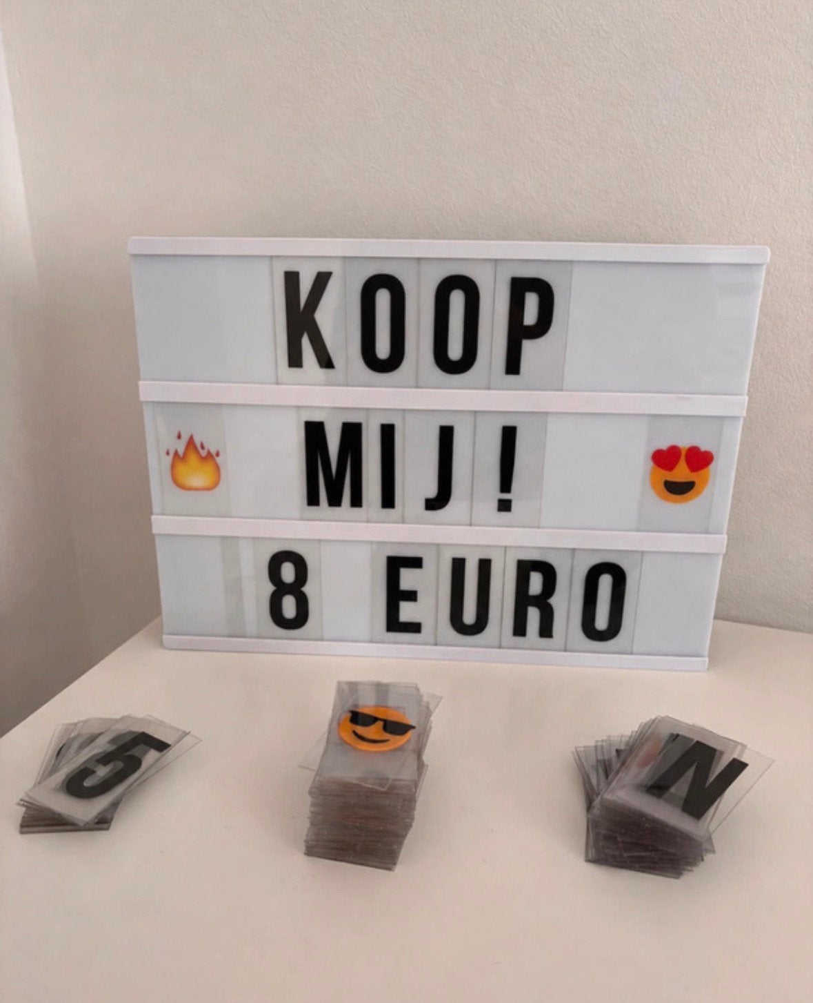 Lightbox, Huis en Inrichting, Ophalen, Personaliseerbaar, Zo goed als nieuw, Kunststof