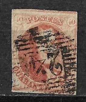 België OPC Ontvangkantoor 24 Z.M. Koning Leopold I, Enlèvement ou Envoi, Affranchi, Chefs d'Etat