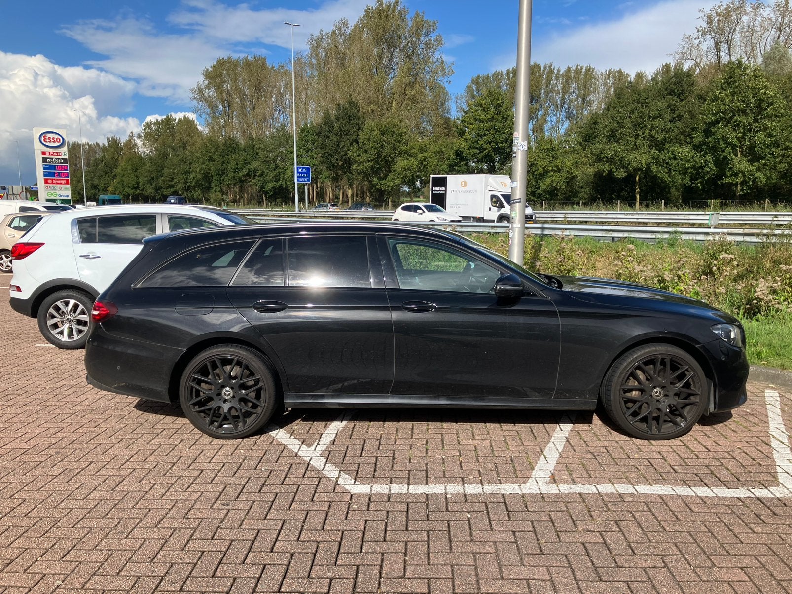 Jantes Mercedes Classe E 20 pouces avec pneus, Enlèvement