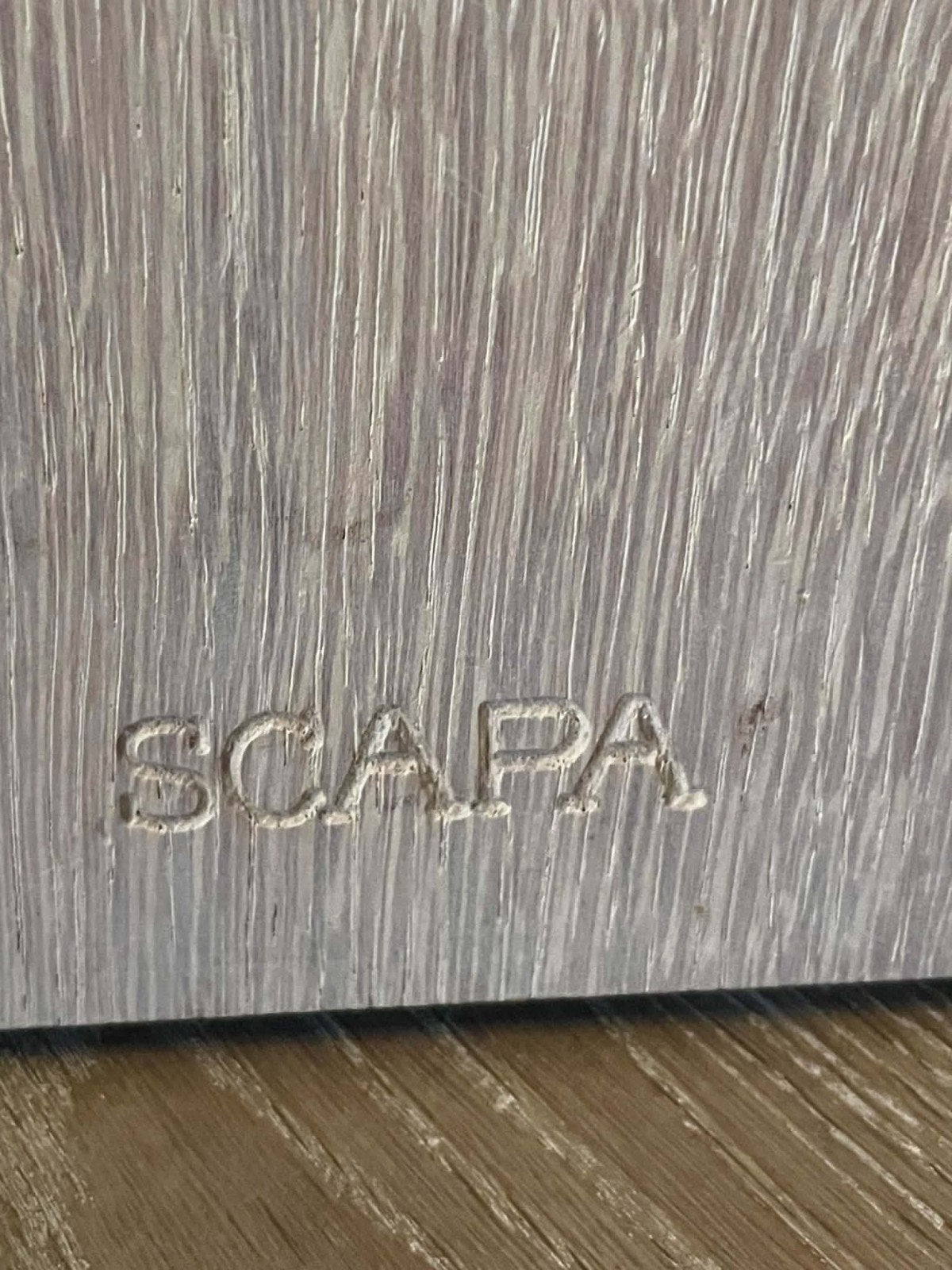 vol eiken salontafeltje(s) van het merkSCAPA, Ophalen