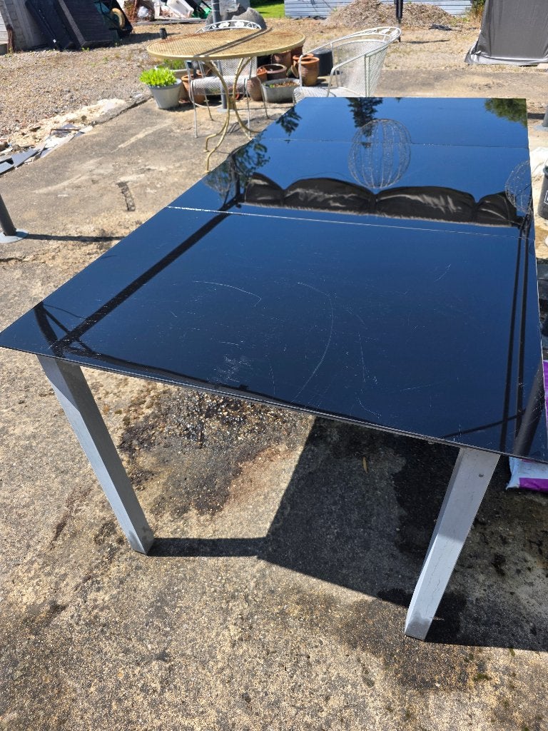 Tuintafel, Tuin en Terras, Tuintafels, Ophalen, Gebruikt, Rechthoekig, Overige materialen