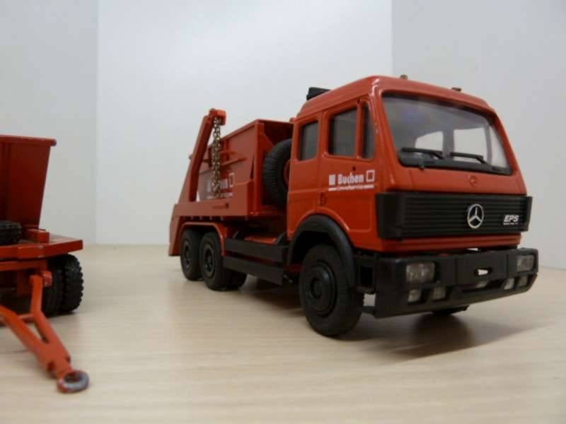 mercedes met aanhanger, Hobby & Loisirs créatifs, Enlèvement, Neuf, Bus ou Camion, Conrad