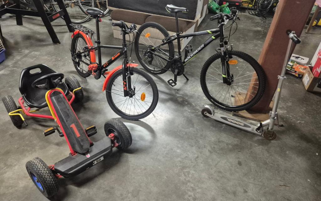 2 Fietsen 1 Gocar en 1 Step Te Koop, Fietsen en Brommers, Steps, Ophalen of Verzenden