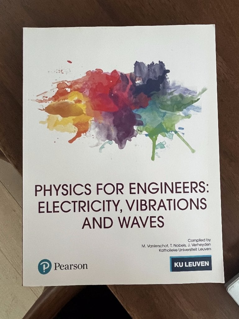 Physics for engineers: electricity, vibrations and waves, Pearson, Enlèvement ou Envoi, Autres niveaux, Chimie