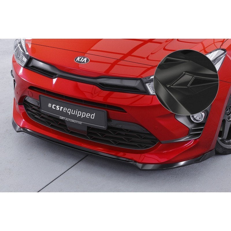 LAME DE PARE CHOCS AVANT POUR KIA RIO (17-23) - NOIR, Ophalen