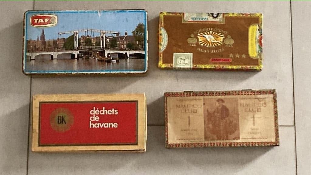 sigaar dozen / snoep, Ophalen of Verzenden, Gebruikt, Tabaksdoos of Verpakking