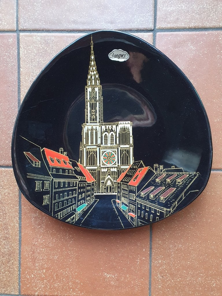 Longwy Bord - Cathédrale de Strasbourg (N 3522) - 1950/'60, Antiquités & Art, Enlèvement ou Envoi