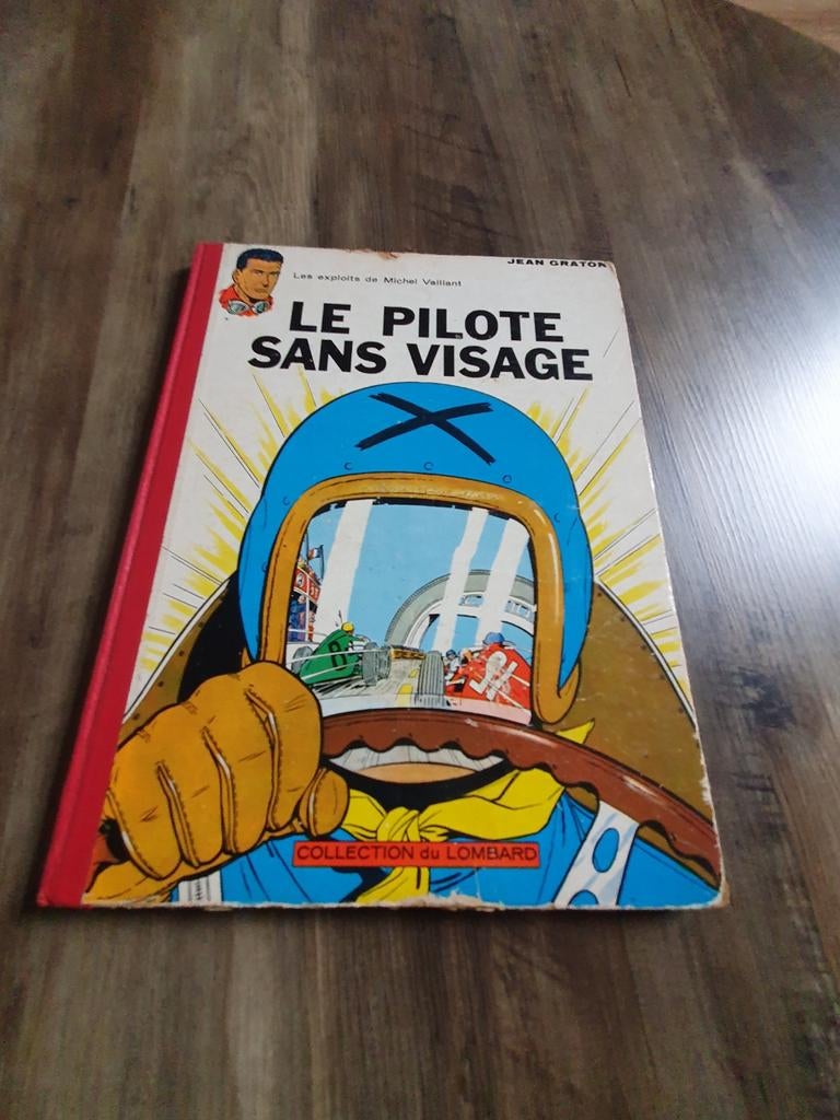 Michel vaillant t2 le pilote sans visage EO 1960, Enlèvement ou Envoi