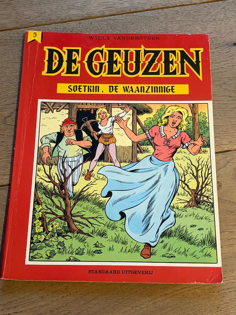 De Geuzen - 5 - Soetkin, de waanzinnige, Boeken, Stripverhalen, Eén stripboek, Ophalen of Verzenden, Gelezen, Willy Vandersteen