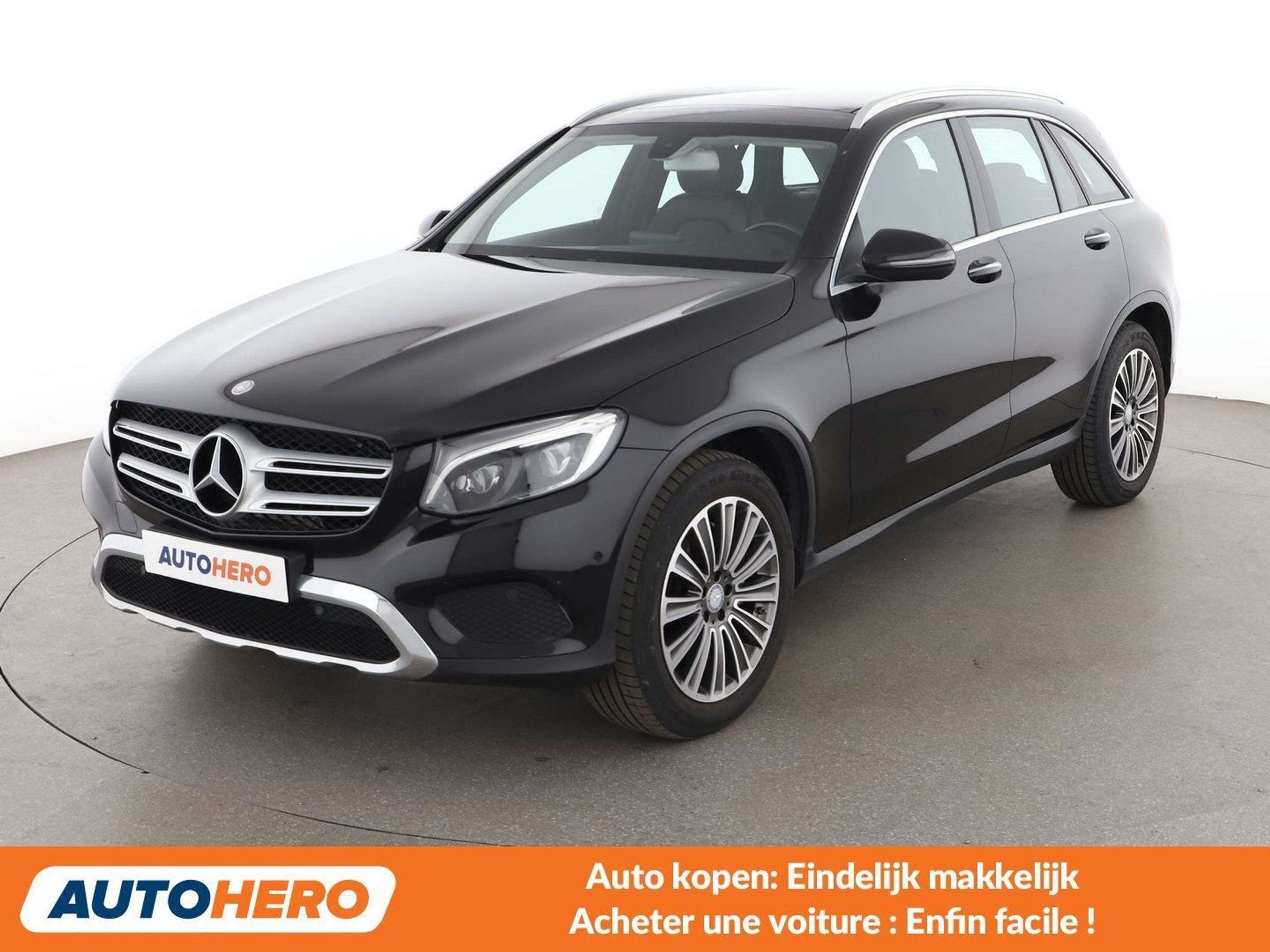 Mercedes-Benz GLC 250 GLC 250 4Matic Exclusive (bj 2016), Auto's, Automaat, Gebruikt, Zwart, Leder