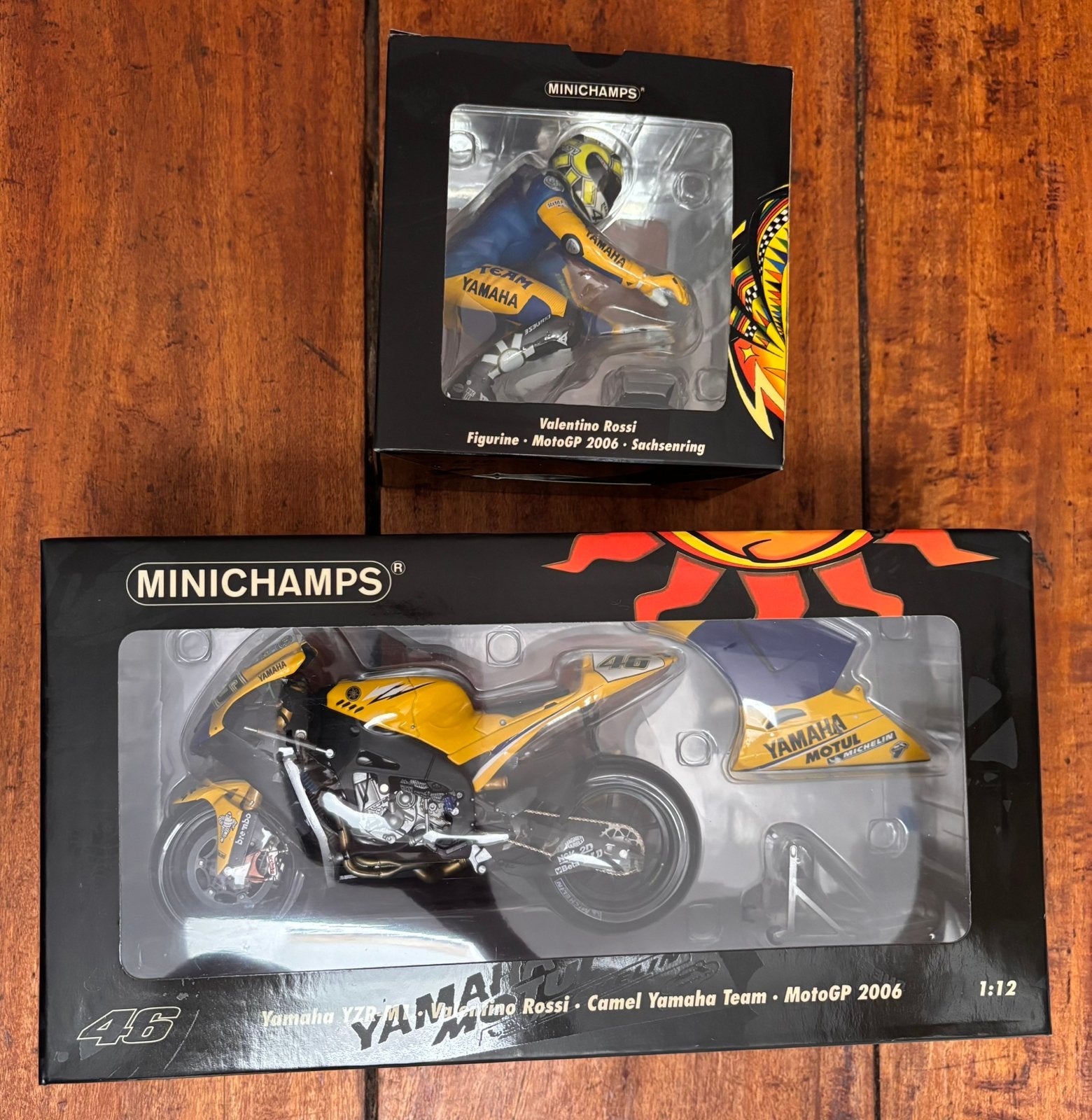 VR46 Figurine Rossi et Yamaha minichamps, Enlèvement ou Envoi, Neuf