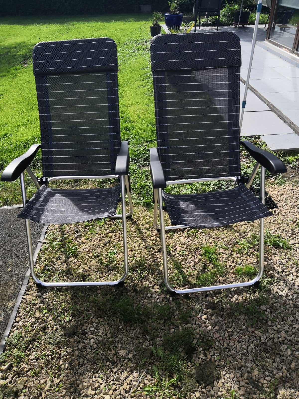 2 fauteuils pliable de camping, Caravanes & Camping, Enlèvement, Comme neuf, Chaise de camping