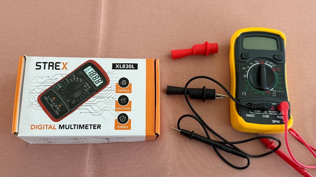 digital multimeter, Ophalen, Nieuw