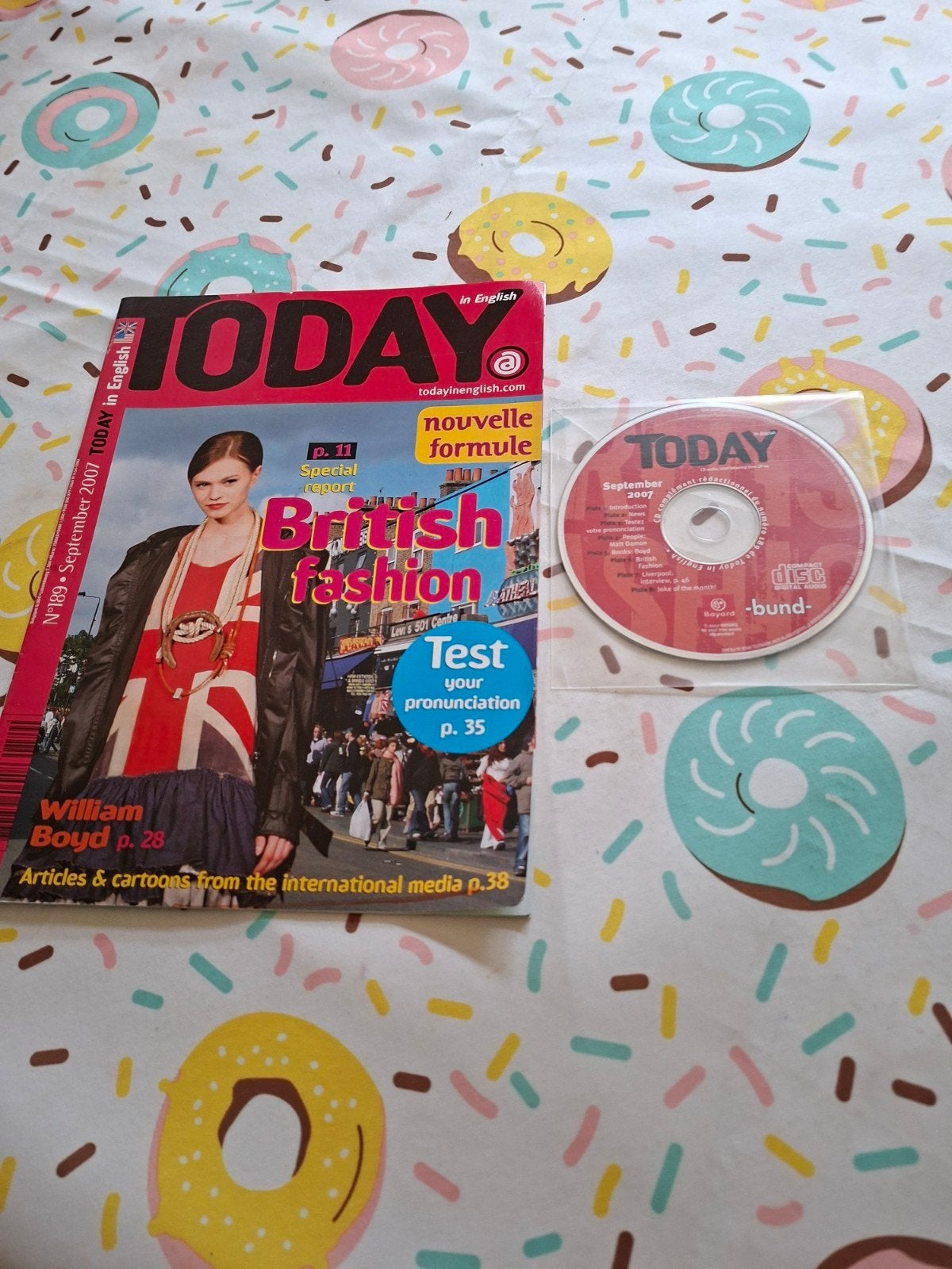 Revue + CD Today in English., Enlèvement ou Envoi
