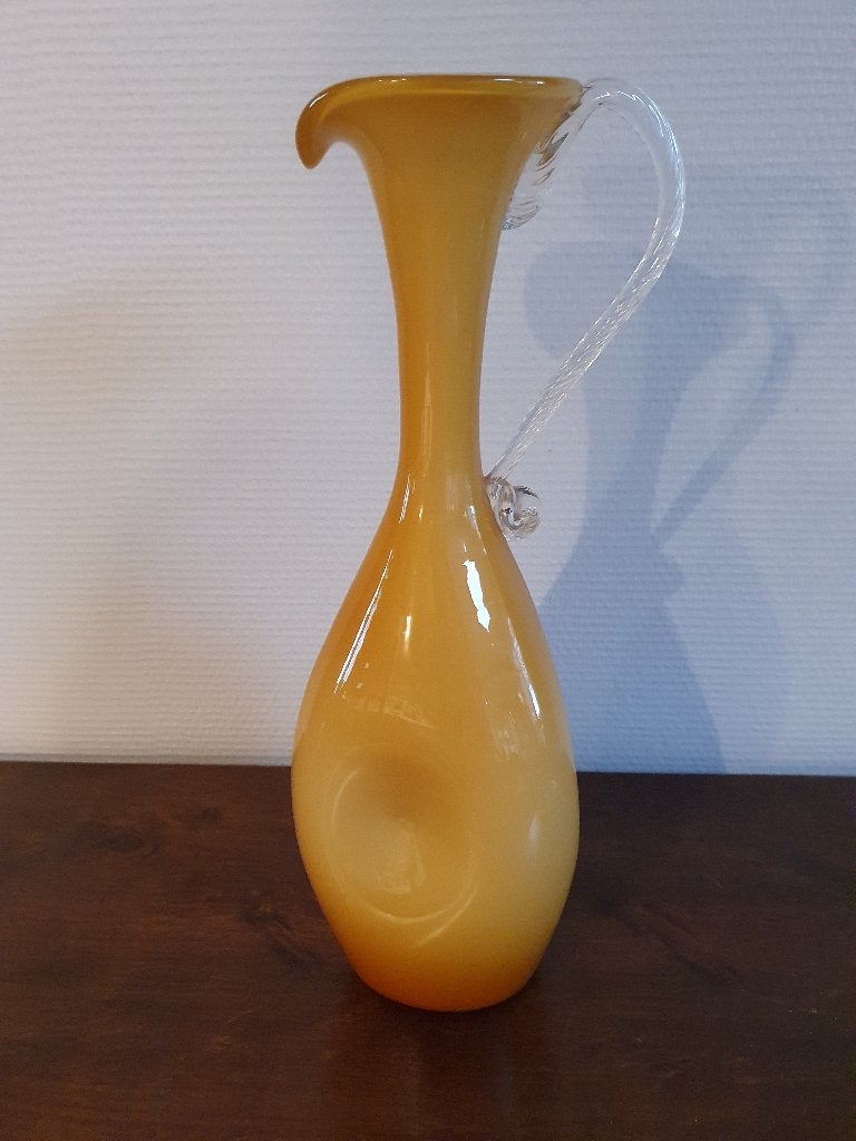 KARAFVAAS AMBER OPALINA FIORENTINA FLORENCE ITALIE, Ophalen