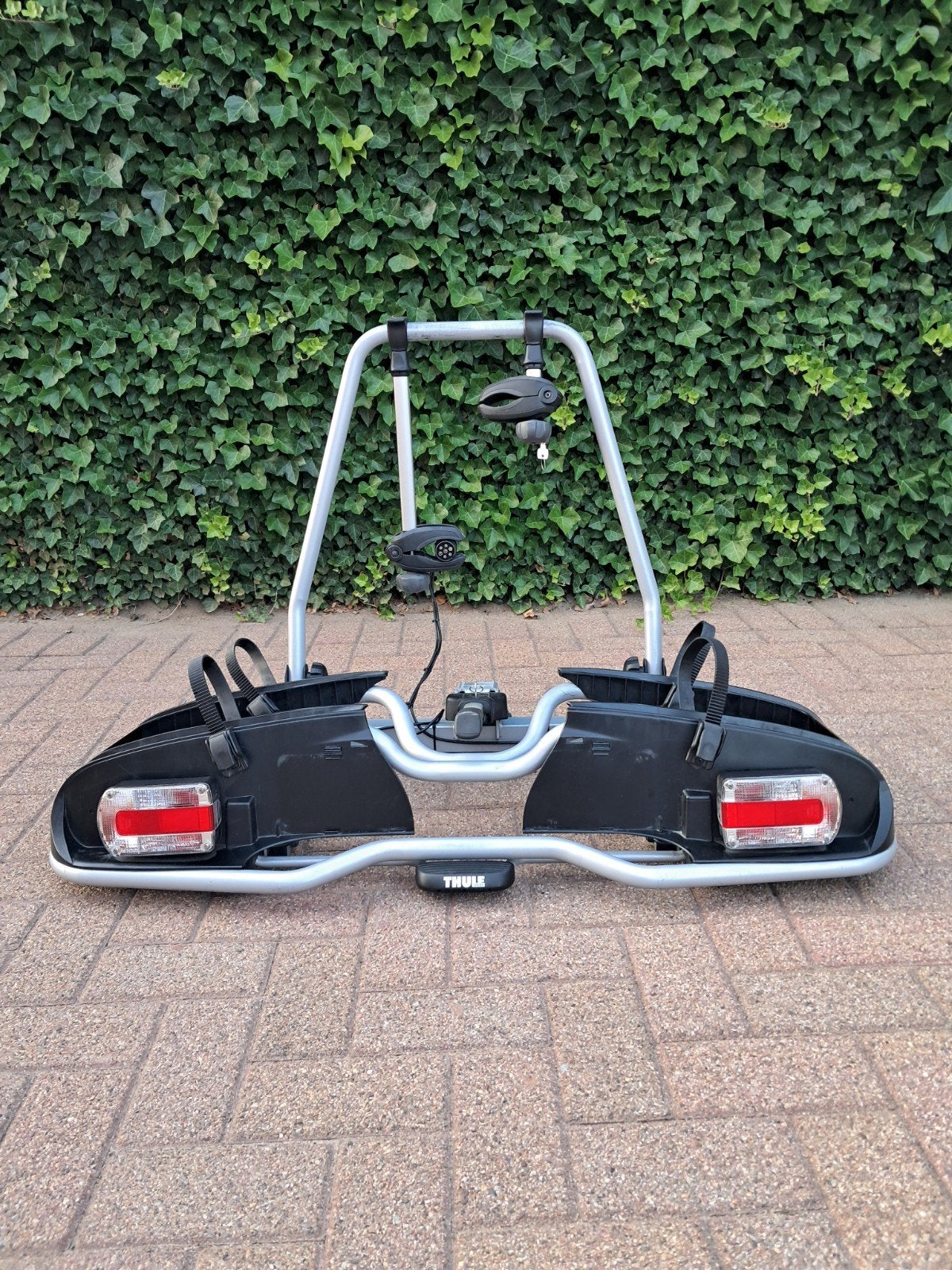 Thule euroway 916 60kg draagvermogen, Auto diversen, Fietsendragers, Ophalen, Elektrische fiets, Zo goed als nieuw, 2 fietsen