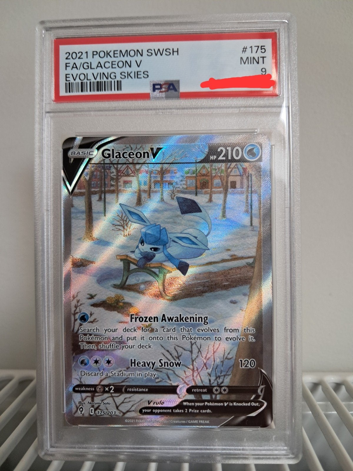 Glaceon EVS175 - PSA9, Hobby en Vrije tijd, Ophalen