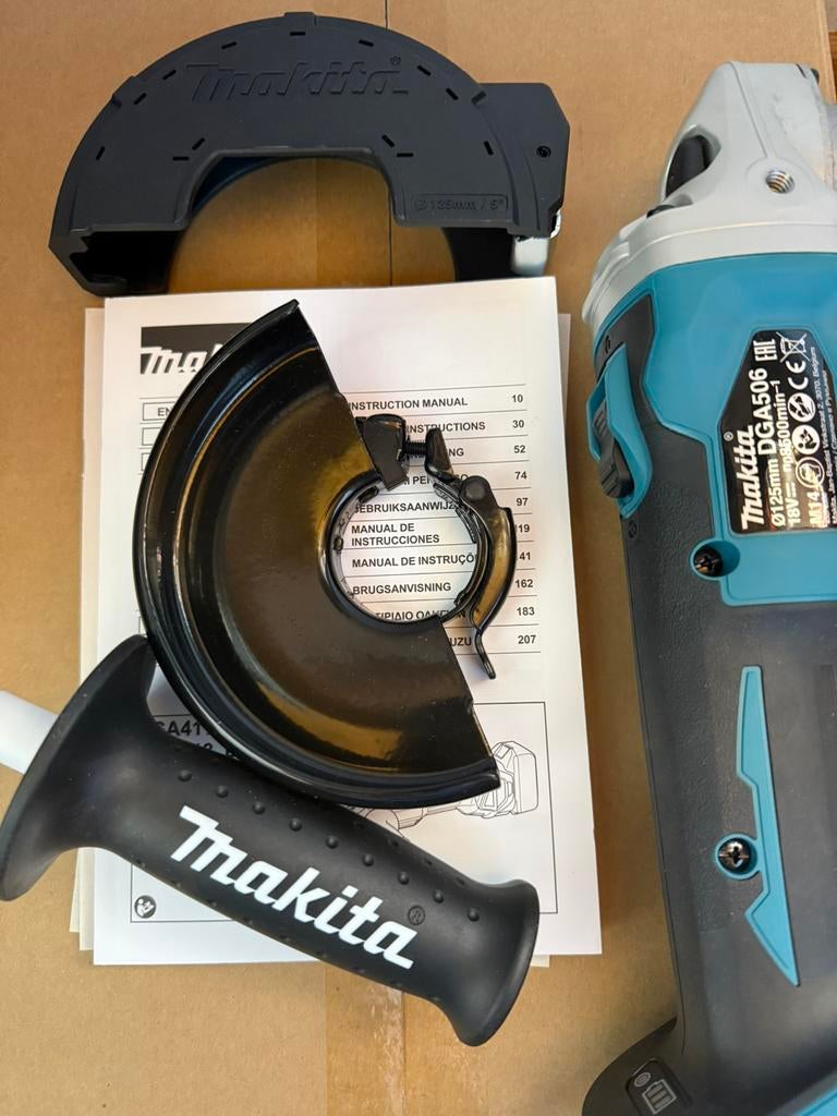 Nieuwe originele makita slijper dga506, Ophalen of Verzenden, Nieuw