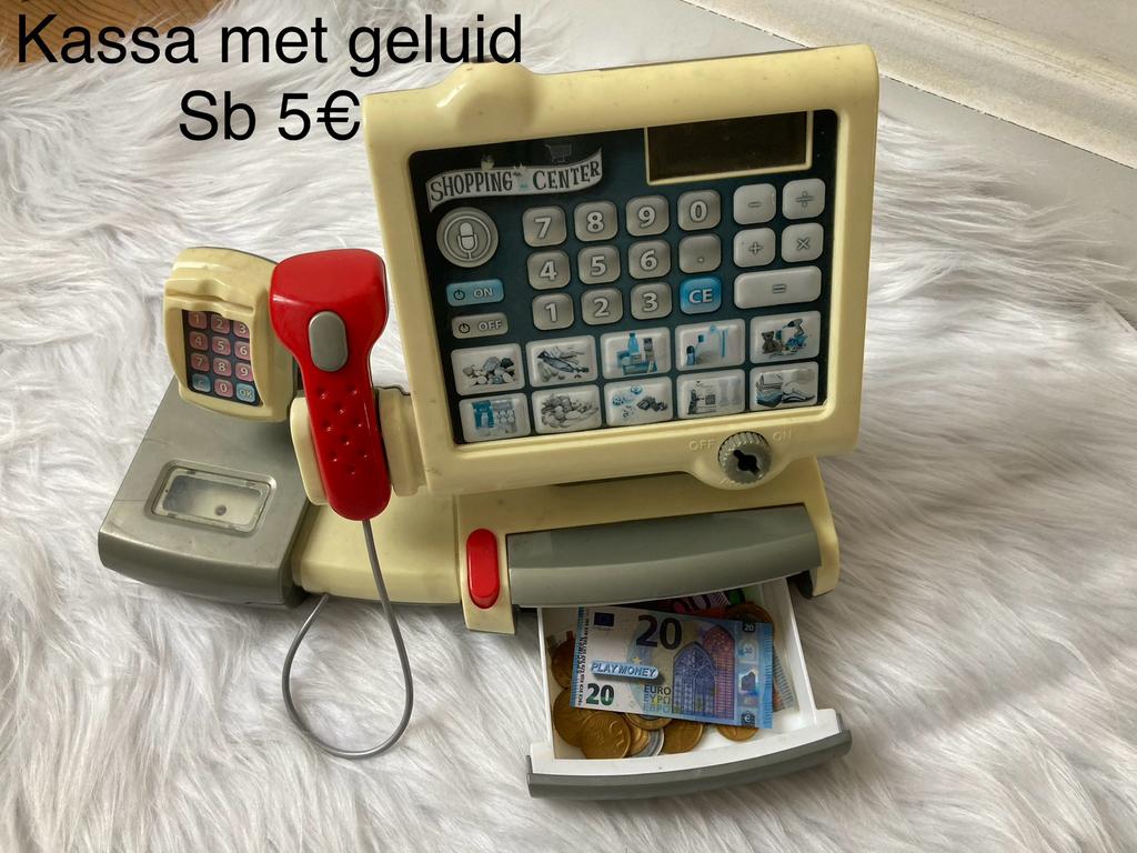 Speelgoedkassa, Ophalen, Zo goed als nieuw