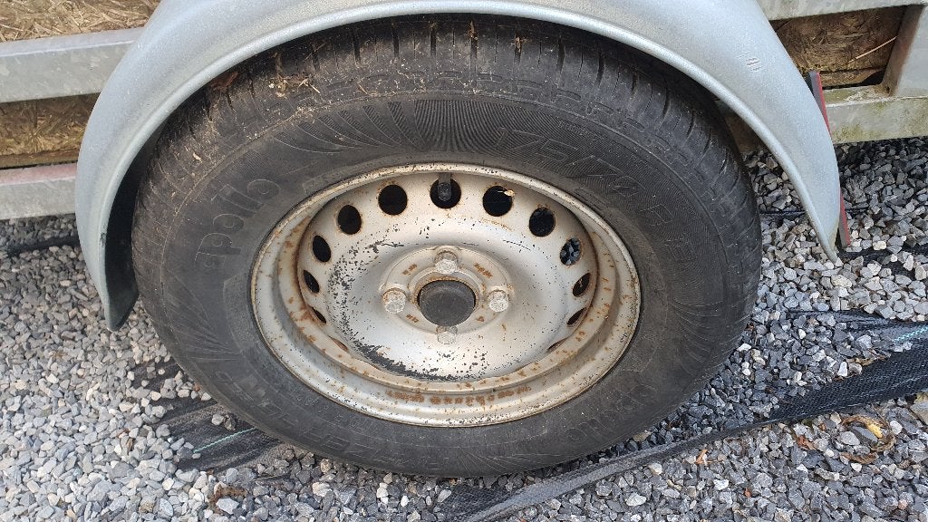 Remorque plateau pour transport moto en aluminium, Enlèvement, Utilisé