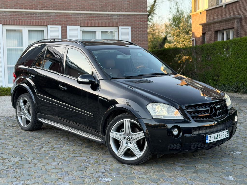 Mercedes-Benz ML420 CDI  LICHTE VRACHT 4.0Diesel  v8biturbo, Auto's, Mercedes-Benz, Automaat, 8 cilinders, 4000 cc, Leder