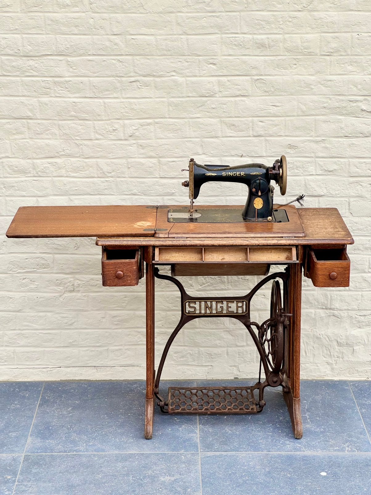 Machine à coudre Singer 15K88 – 1934, Enlèvement
