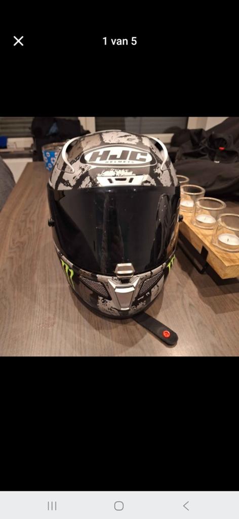 Motorhelm van hjc volledig carbon, Ophalen, HJC