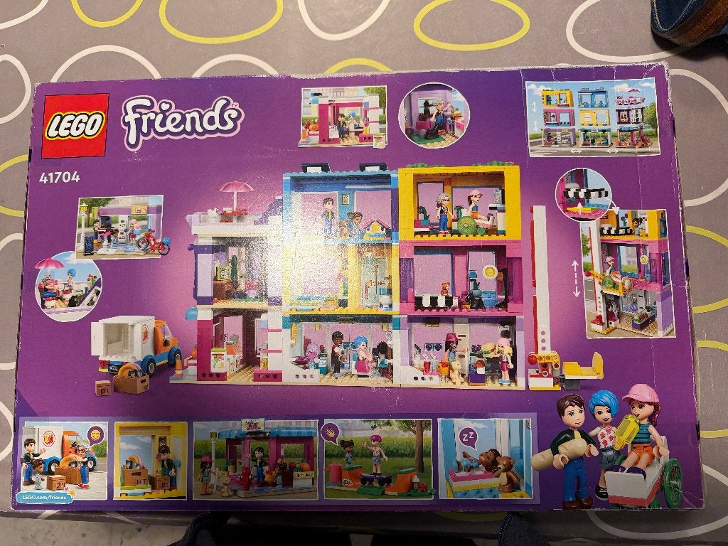 41704 Main Street Building, Ophalen, Nieuw, Friends, Complete set