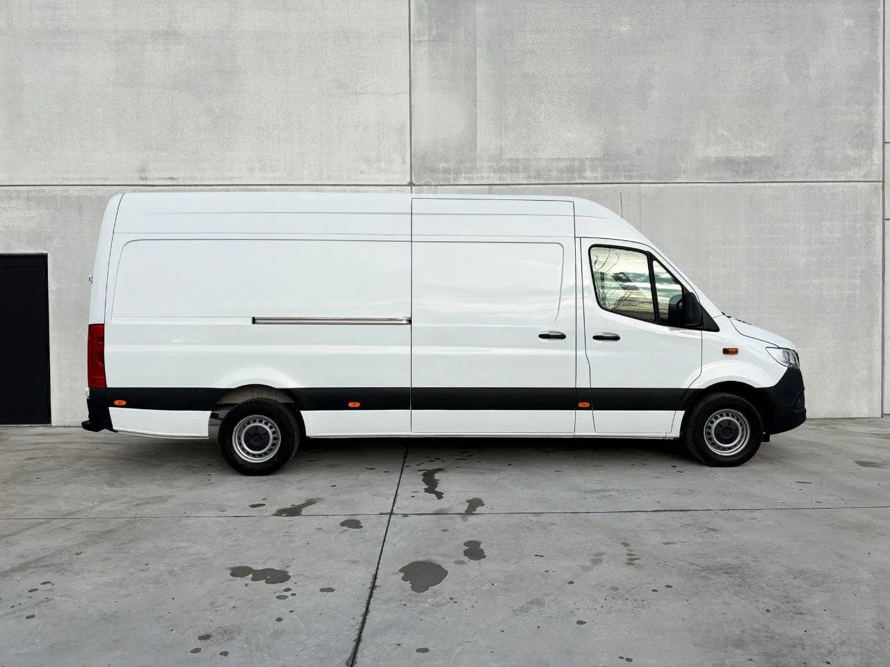 Mercedes-Benz Sprinter 315 L3H2 | Leasing (bj 2023), Auto's, Bestelwagens en Lichte vracht, Parkeersensor, Gebruikt, Wit, Mercedes-Benz