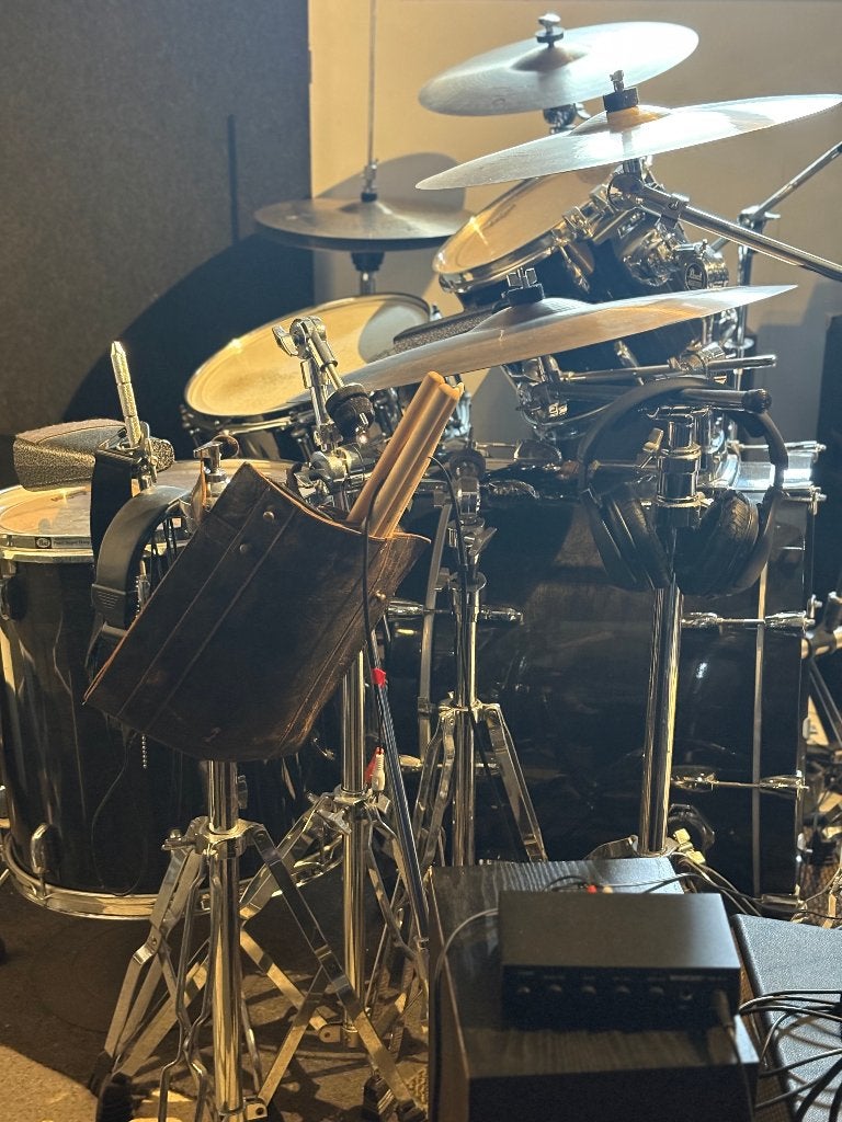 Compleet drummateriaal, Muziek en Instrumenten, Drumstellen en Slagwerk, Ophalen, Gebruikt, Pearl