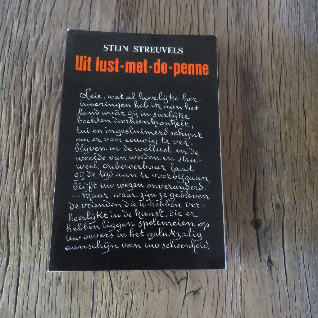 Stijn Streuvels Uit lust-met-de-penne, Ophalen of Verzenden