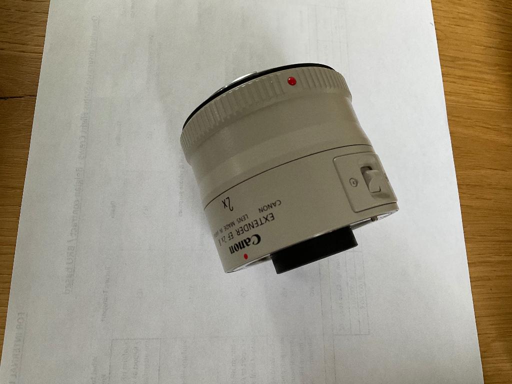 CANON EXTENDER X2 EF II, Enlèvement ou Envoi, Comme neuf, Téléobjectif