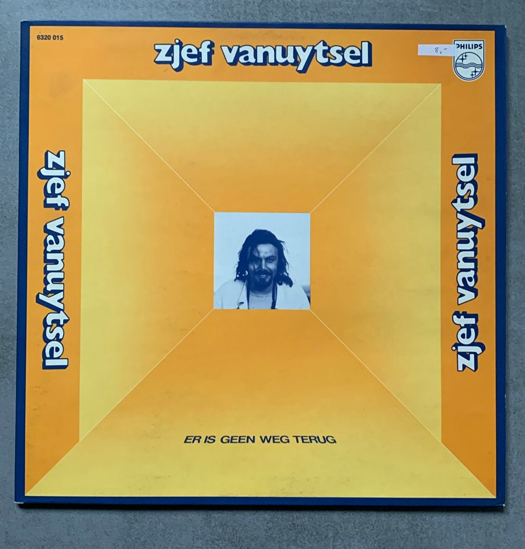 Zjef Vanuytsel - Er is geen weg terug, Cd's en Dvd's, Vinyl | Nederlandstalig, Ophalen of Verzenden, Zo goed als nieuw