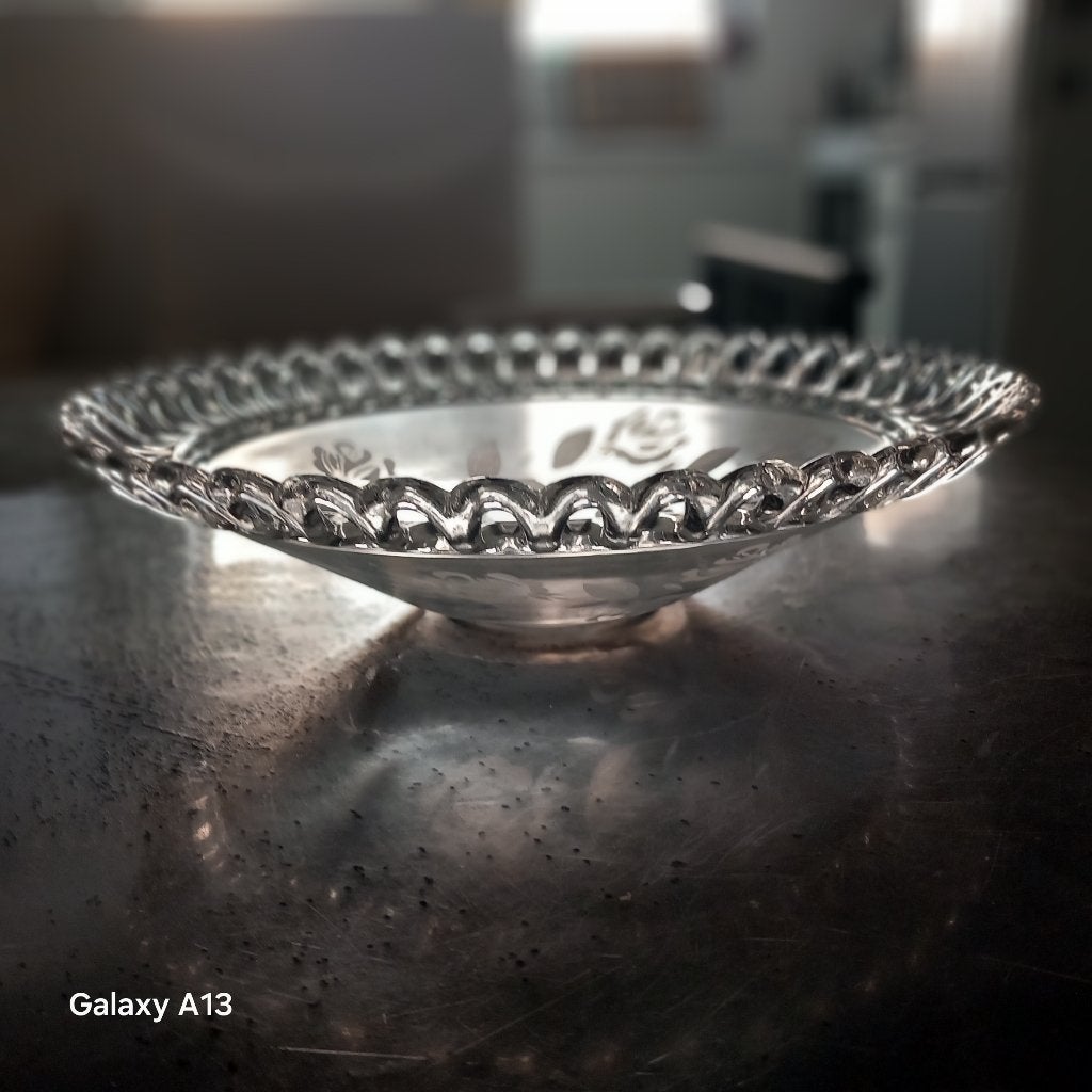 fruitschaal, Ophalen, Vintage, Bord(en), Glas