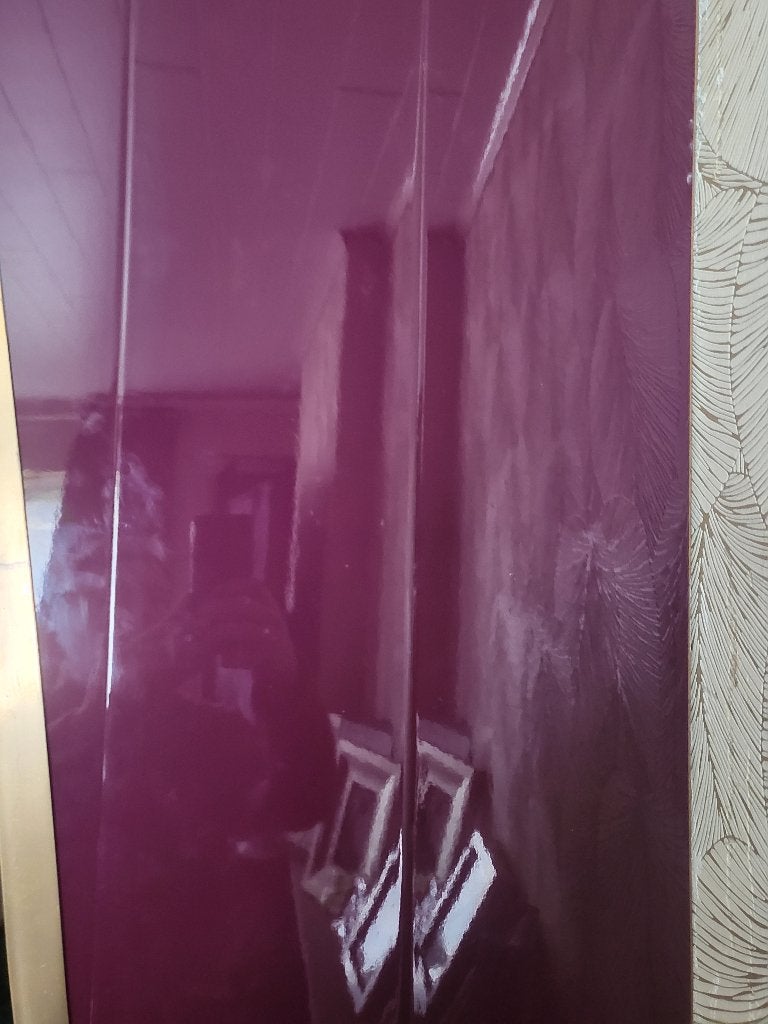 Laminaat glossy paars 34m, Ophalen, Laminaat