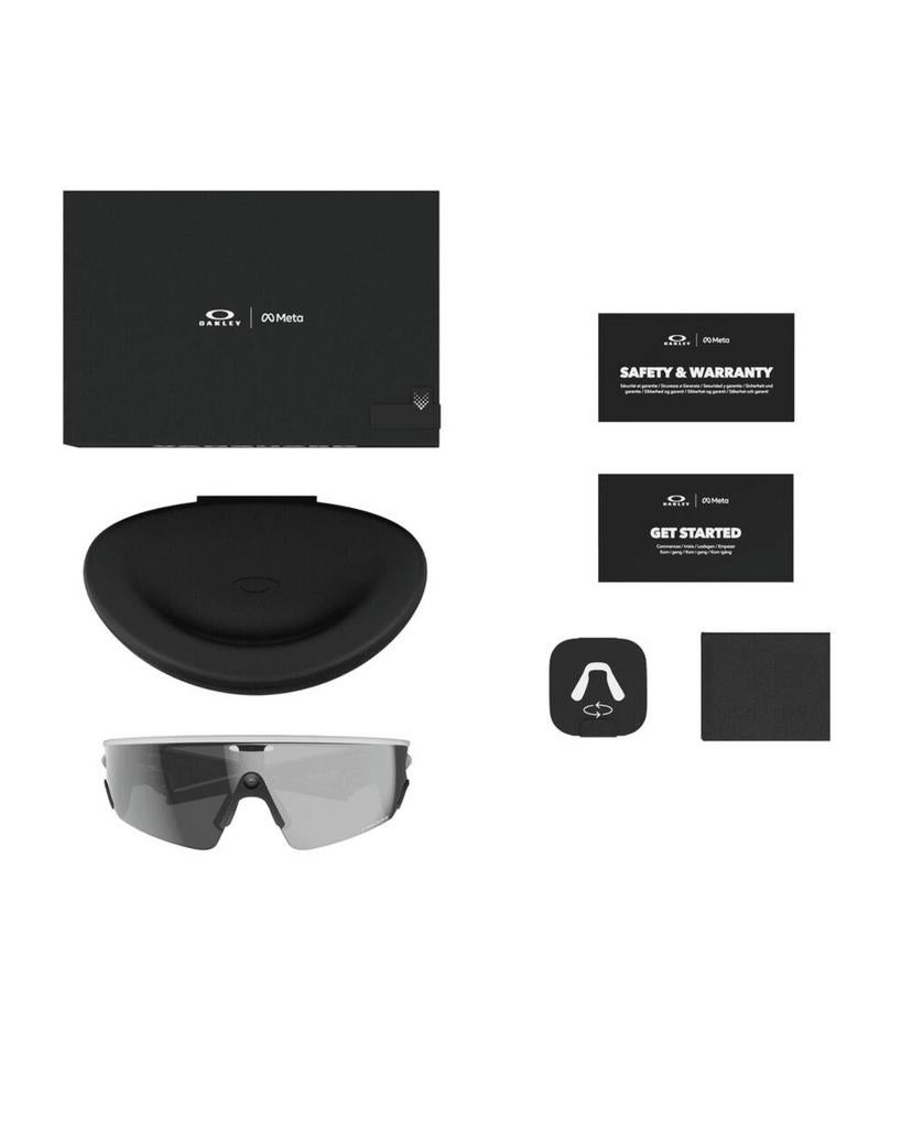 Oakley Vanguard (black/white edition), Ophalen, Zwart, Bril, Oakley
