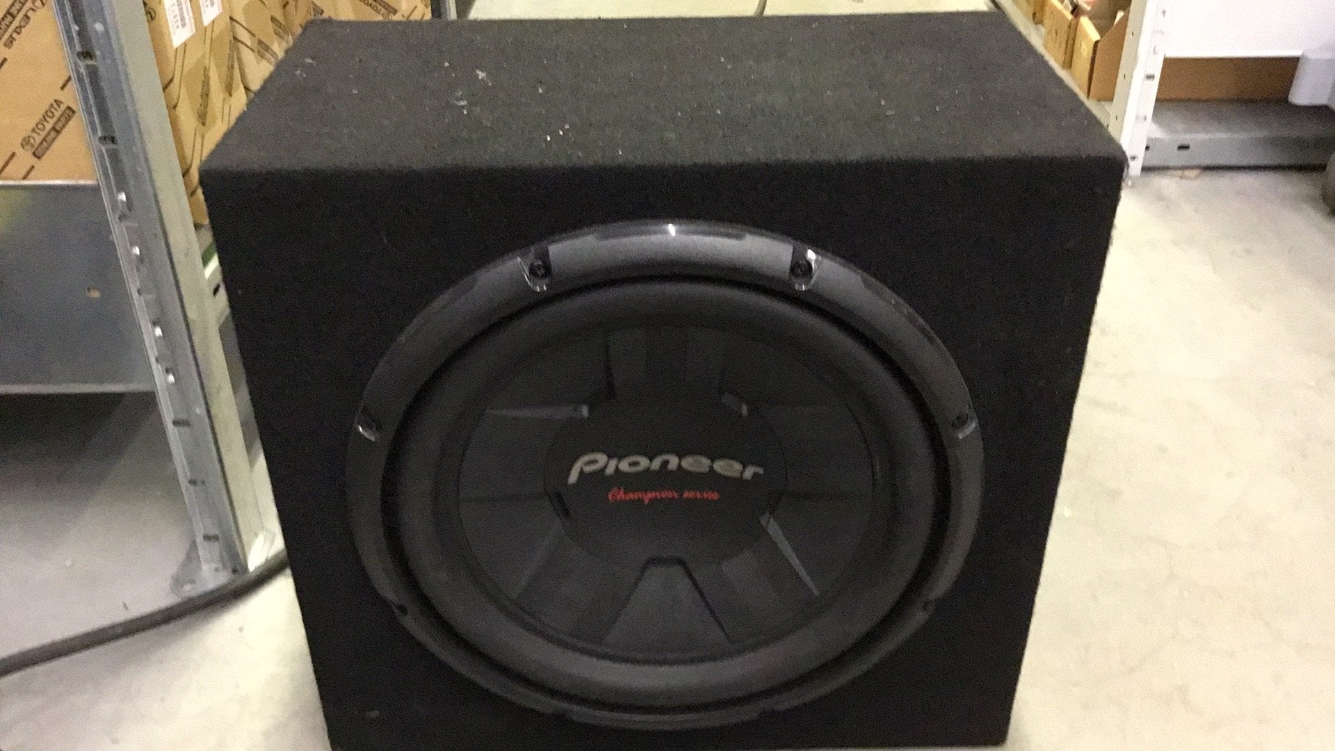 Subwoofer, Autos : Divers, Enlèvement, Comme neuf