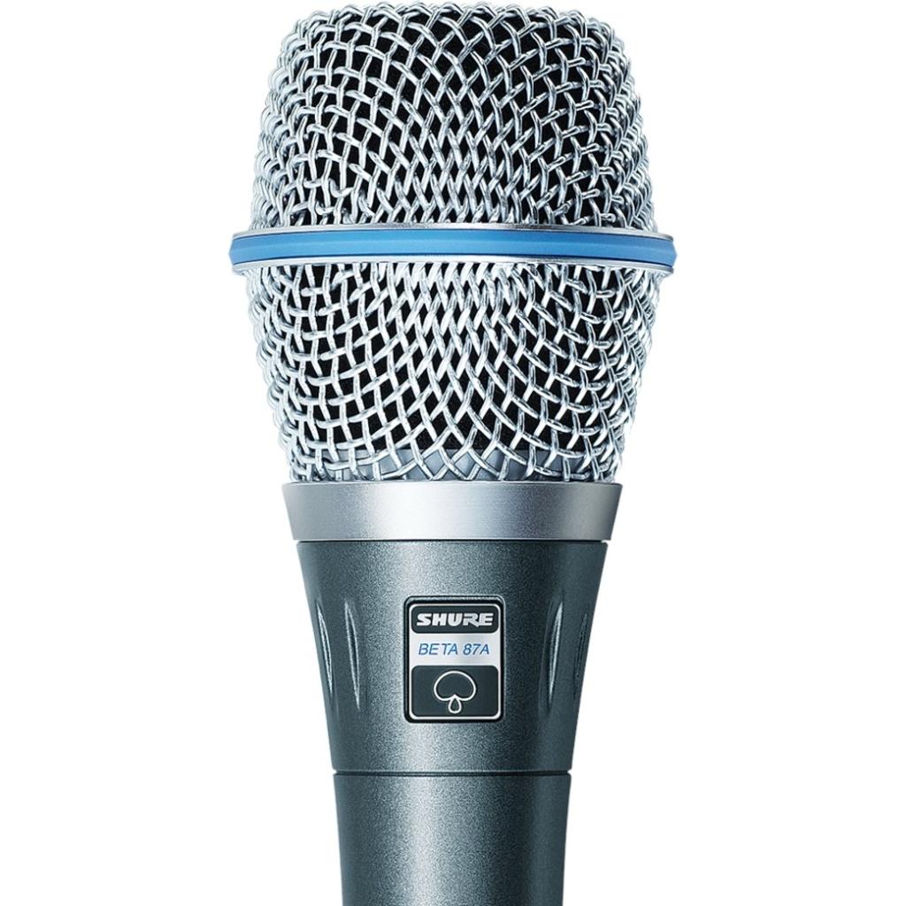 PROMO Nieuwe Shure Beta 87A condensator zangmicrofoon, Ophalen of Verzenden, Nieuw, Zangmicrofoon, Draadloos