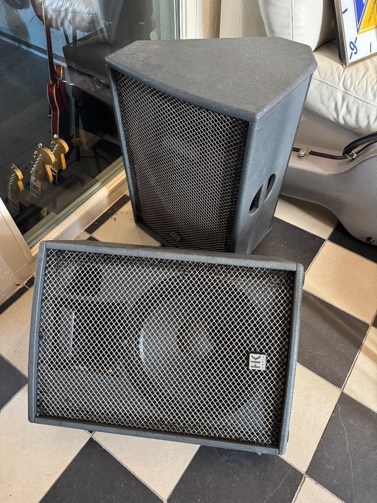 HK AUDIO DART monitors 300w rms, Ophalen, Gebruikt, Minder dan 500 watt, Monitor(versterker)