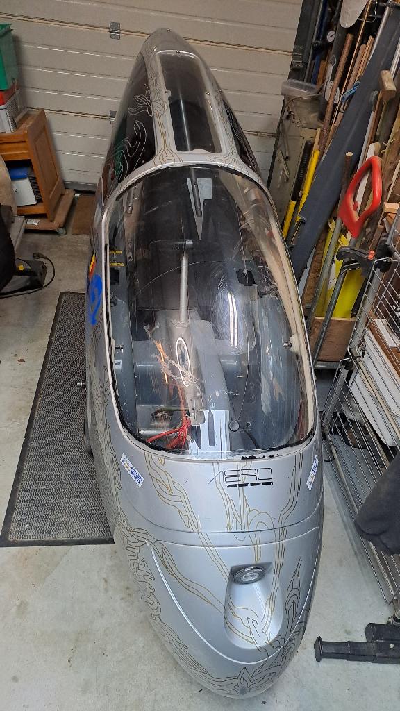 Vélo couché caréné, Vélos & Vélomoteurs, Enlèvement, Utilisé, Guidon haut, Cabine